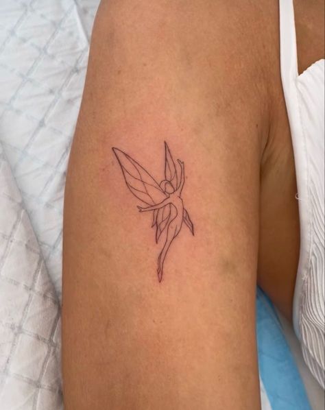 Small Fairy Tattoos, Underarm Tattoo, Tattoo Designs Drawings, Dainty Tattoo, 2 Tattoo, Tattoos With Kids Names, Fairy Tattoo Designs, Taurus Tattoos, Silhouette Tattoos