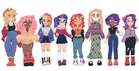 My little pony,mlp,mlp eg,eg,equestria girls,future,alternative,humanized,pinkie pie,twilight sparkle,rainbow dash,rarity,apple jack,fluttershy,sunset shimmer,starlight glimmer,redesing,twily,sushine,rare,flutter,jackie,dashie,pinkamena diane pie,starlight,g4,g5,new geration,headcanon,outfits,ideas,ponies,human,short hair,blonde,black person,cutie,pretty,girl,transmasc,transferm,bisexual,gay,lesbian,straght,heterosexual,homosexual,colorfull,mai lirou poni,equestria gueus,bonitas,humazidas Lopoditty Mlp, Mane 6 Fanart, Mlp Mane 6 Redesign, Equestria Girls Redesign, Apple Jack Redesign, Kida Disney, Mlp Human, My Lil Pony, My Little Pony Comic