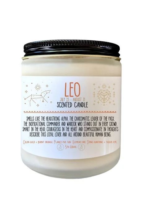 Astrology Candles, Inexpensive Birthday Gifts, Magic Store, Zodiac Candles, Glass Candles, Zodiac Candle, Each Zodiac Sign, Candle Packaging, Homemade Decor