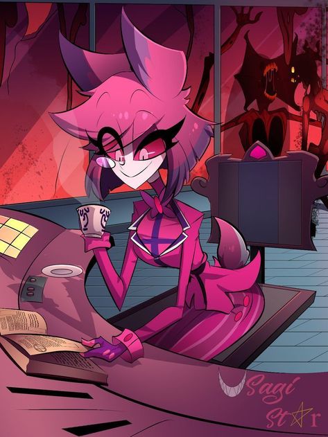 Welcome To Hell, H Hotel, Ange Demon, Monster Hotel, Alastor Hazbin Hotel, Vivziepop Hazbin Hotel, Extremely Funny Jokes, Hotel Art, Monster Girl