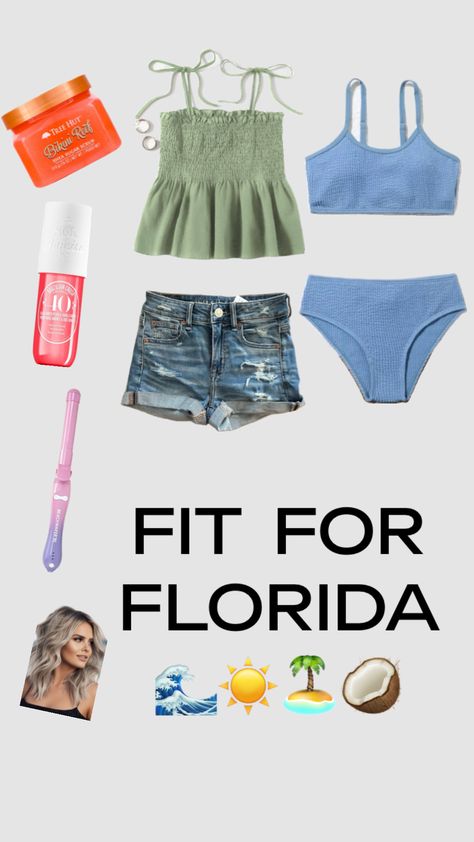 #florida Cute Outfits For Vacation, Florida Vacation Outfits, Outfits For Vacation, Florida Vacation, Vacation Outfits, Packing List, Florida, Cute Outfits, Bring It On