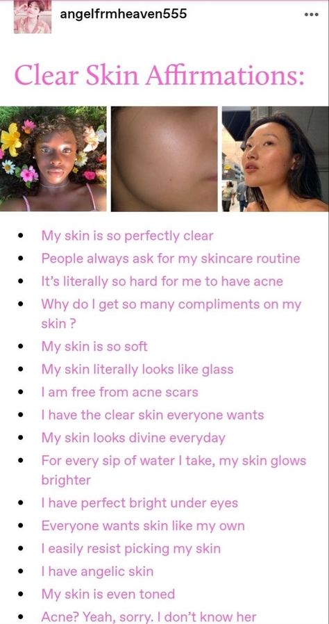 Manifestation Glow Up, Skin Affirmations Aesthetic, Beauty Manifestation Affirmations, Pale Skin Affirmations, Subliminal Ideas, Clear Skin Affirmations, Beauty Subliminal, Skin Affirmations, Subliminals Aesthetic