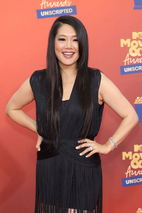 Crystal Kung Minkoff attends the 2022 MTV Movie & TV Awards: UNSCRIPTED at Barker Hangar in Santa Monica, California and broadcast on June 5, 2022 Garlic Dressing, Garlic Seeds, Star Crystal, Real Housewives Of Beverly Hills, Sesame Seed, Ingredient Substitutions, Tv Awards, Vegan Christmas, Housewives Of Beverly Hills