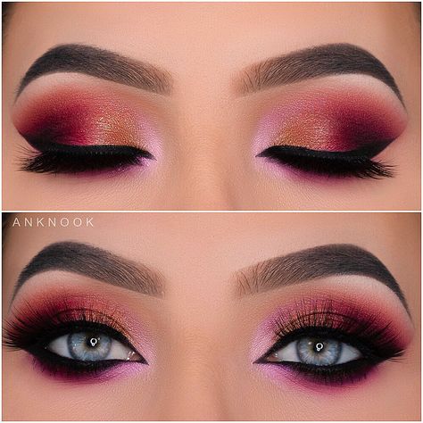 Jaclyn Hill Eyeshadow Palette, Pink Eyeshadow Look, Makeup Nails Designs, All Natural Makeup, Summer Makeup Looks, Makeup News, Fall Makeup Looks, Makeup Deals, Beautiful Eye Makeup