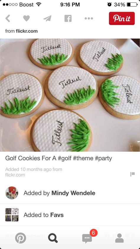 Golf Cookies, Golf Theme Party, Golf Party Decorations, Golf Baby, Golf Cake, Golf Birthday Party, Golf Outing, Golf Party, Golf Theme