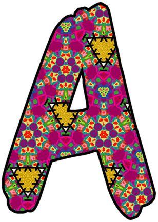 ArtbyJean - Paper Crafts: Individual letters and numbers in two different styles ... from set A-40 - with very bright colors. Lettering Fonts Colorful, Colourful Alphabet Letters, Advent Candles Meaning Catholic, Alphabet Letters To Print, Free Printable Clip Art, Christmas Stockings Sewing, Letter Pattern Design, Free Printable Alphabet, Printable Clip Art