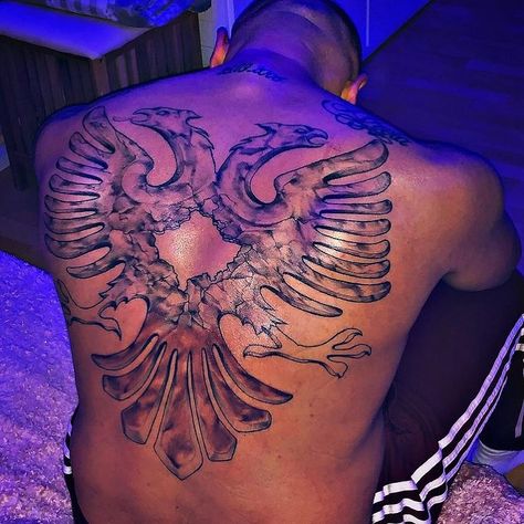 Albania Flag Tattoo, Albania Tattoo Design, Albanian Tattoo Ideas, Albanian Eagle Tattoo, Albania Mafia, Albania Tattoo, Albanian Wallpaper, Albanian Tattoo, Albanian Mafia