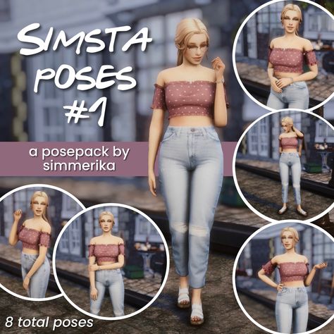 Individual Poses, Casual Poses, Single Poses, Sims 4 Game, Fashion Poster, Body Size, All About Fashion, Body Types, Sims 4