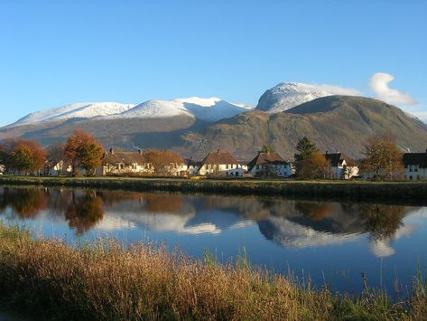 Ben Nevis and Caledonian Canal, near Fort William | Jackie Walker | Flickr Scottish Mountains, Ireland Scotland, Bonnie Scotland, Ben Nevis, Genius Loci, Fort William, England And Scotland, Scottish Highlands, Wales