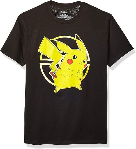 Pokemon Pokémon Pikachu Poké Ball Icon Trainer T-Shirt T Shirt Pokemon, Popular Pokemon, Pokemon Pikachu, T Shirt Image, Pocket Monsters, Great T Shirts, Branded T Shirts, Men Short Sleeve, Cool Things To Buy