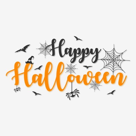 Happy Halloween Lettering, Halloween Calligraphy, Halloween Lettering, Happy New Year Letter, Halloween Typography, Halloween Logo, Halloween Text, Halloween Elements, Thanksgiving Signs