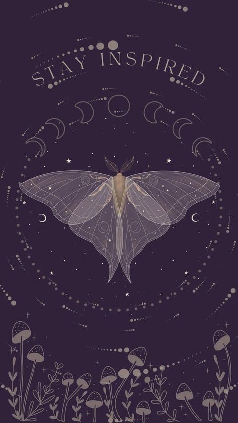 Ambra Aesthetic, Mystical Wallpaper Iphone, Moth Wallpaper Iphone, Arty Wallpapers, Purple Dark Aesthetic, Phone Wallpaper Template, Moth Wallpaper, Mystic Wallpaper, 2023 Wallpapers