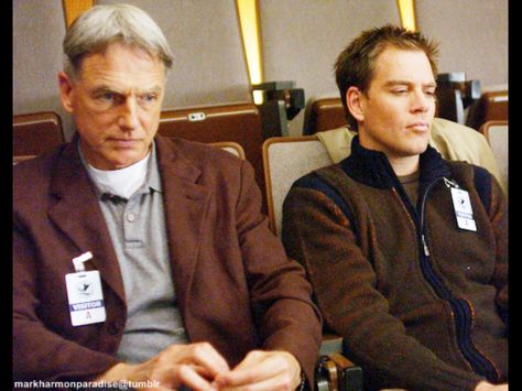 Gibbs and Tony Gibbs And Tony, Ncis Tony, Gibbs Ncis, Mark Harmon, Ncis, Collage, Navy, Tv, Pins