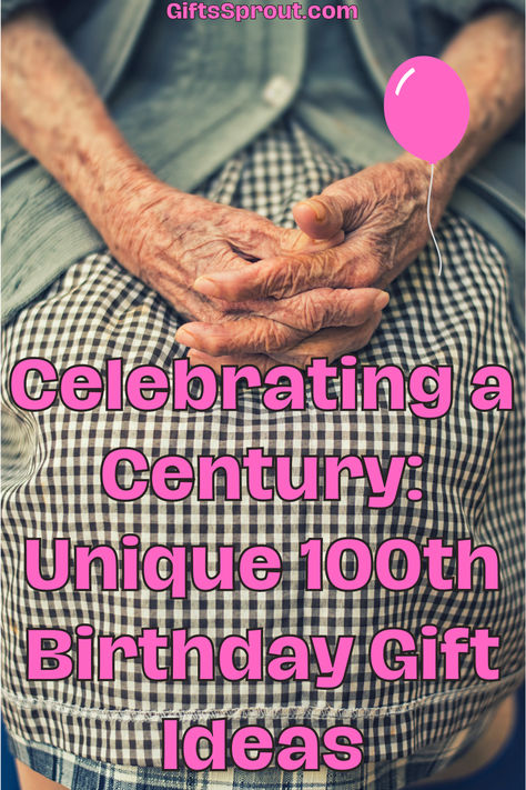 Celebrate a century of memories with unique 100th birthday gift ideas. From personalized keepsakes to nostalgic treasures, these gifts honor a remarkable milestone in life. #100thBirthday #CentennialGifts #MilestoneCelebration 100 Birthday Gift Ideas, 100th Birthday Gift Ideas, 100th Birthday Party Ideas, 100 Years Celebration, 100 Birthday, 100th Birthday Party, 100 Birthday Gifts, Birthday Basket, 100th Birthday