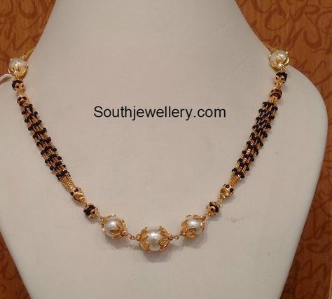 Light Weight Black Beads Mangalsutra Naj Jewellery, Mangal Sutra, Black Beads Mangalsutra, Black Beads Mangalsutra Design, Gold Jewelry Simple Necklace, Gold Mangalsutra Designs, Black Gold Jewelry, Gold Necklace Indian Bridal Jewelry, Gold Pendant Jewelry