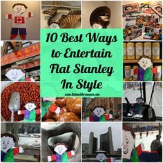 The Ten Best Ways to Entertain Flat Stanley in Style Flat Stanley Activities, Stanley Ideas, Flat Stanley Project, Camp Kindergarten, Elementary School Bulletin Boards, Toddler Projects, Flat Stanley, The Lunchbox, Stanley Adventure