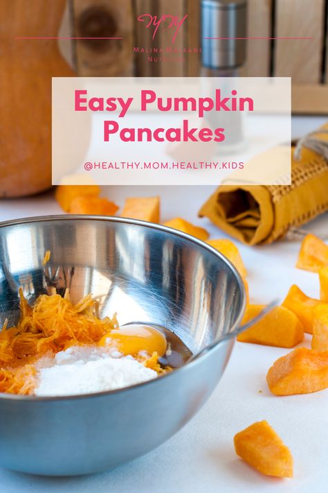 Baby-friendly Easy Pumpkin Pancakes are a breakfast the whole family can enjoy. Batch-cook  and freeze the extra for baby meals you can take on-the-go⁠. Easy Pumpkin Pancakes, Pumpkin Pancakes Easy, Pumpkin Varieties, Baby Meals, Baby Pancakes, Morning Activities, Full Fat Yogurt, Pumpkin Pancakes, Recipe Notes