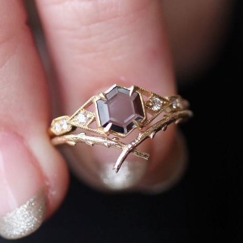 Fiat Lux on Instagram: “Feel like flying today, the Cassia Vestra & Woodland, from DMD & Sofia Zakia, tap to take off.” Celtic Knot Engagement Ring, Pebble Ring, Pink Morganite Engagement Ring, Pearl Engagement Ring, Leaf Engagement Ring, Aquamarine Engagement Ring, Engagement Ring White Gold, Morganite Engagement, Morganite Engagement Ring