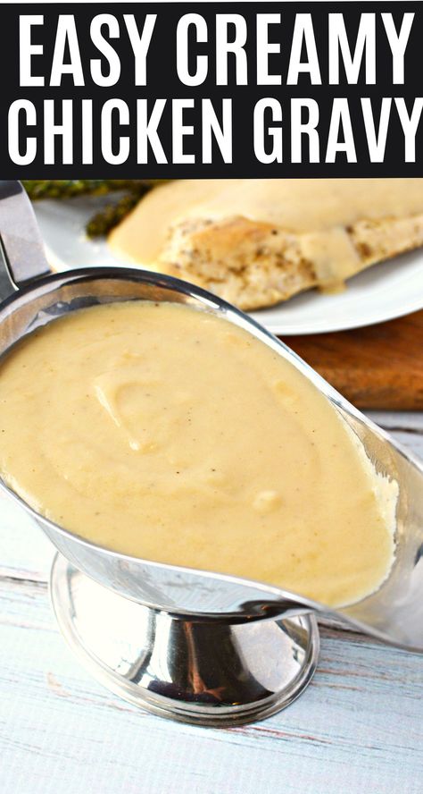 Cream Of Chicken Gravy Recipe, Chicken Gravy Mix Recipe, Chicken Gravy From Drippings, Gravey Recipe, Chicken Gravy From Scratch, Chicken Gravy From Broth, Gravy Sauce Recipe, Cream Gravy Recipe, Easy Chicken Gravy