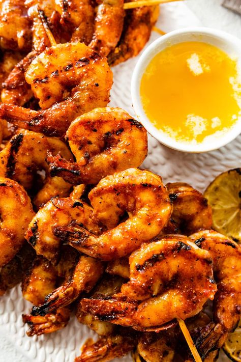 Longhorn Steakhouse Redrock Grilled Shrimp Recipe - CucinaByElena Longhorn Shrimp Recipe, Wild West Shrimp Longhorn Recipe, Red Rock Shrimp Longhorn Recipe, Longhorn Red Rock Shrimp Recipe, Texas Roadhouse Grilled Shrimp, Jumbo Shrimp Recipes, Grilled Large Shrimp, Grilled Shrimp With Shell On, Grilled Shrimp Recipe