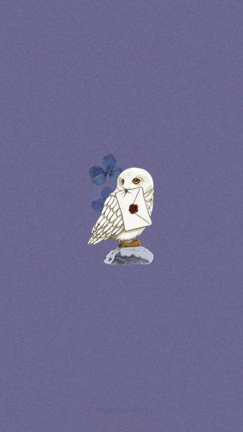 Harry Potter Lock Screen, Aesthetic Lockscreen Wallpaper, Harry Potter Wallpaper Backgrounds, Harry Potter Planner, Harry Potter Wallpaper Phone, Harry Potter Phone, Harry Potter Painting, Cute Owls Wallpaper, Color Pencil Sketch