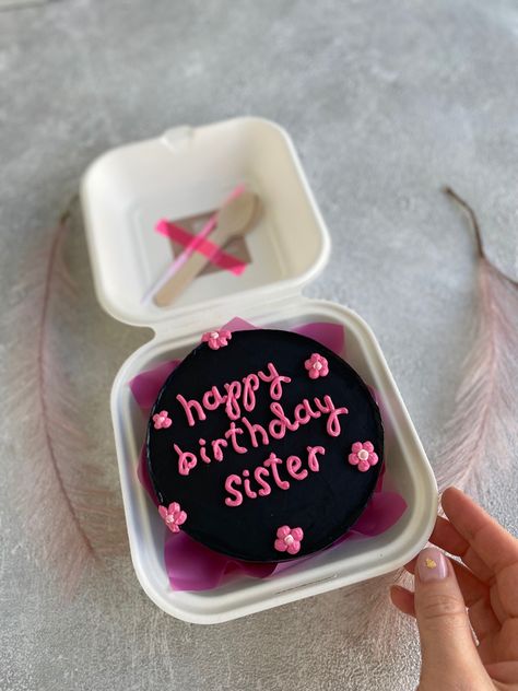 Bento Cake For Sister, Cake For Sister, Happy Birthday Sister Cake, Holiday Bouquet, Bento Cakes, Alice In Wonderland Tea Party Birthday, Bento Cake, Alice In Wonderland Tea Party, Today Is My Birthday