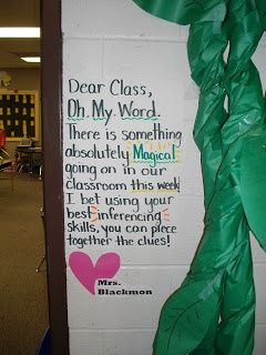 Fairytale Activities, Classroom Plants, Fairy Tales Kindergarten, Bean Stalk, Bulletin Ideas, Fairy Tale Writing, Fairy Tale Activities, Fairy Tales Unit, Fairy Tale Theme