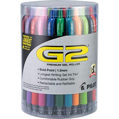 Pilot Office, G2 Pens, Pilot G2 Pens, Colorful Pens, Purple Pen, School Journals, College Supplies, Roller Pen, Pilot Pens