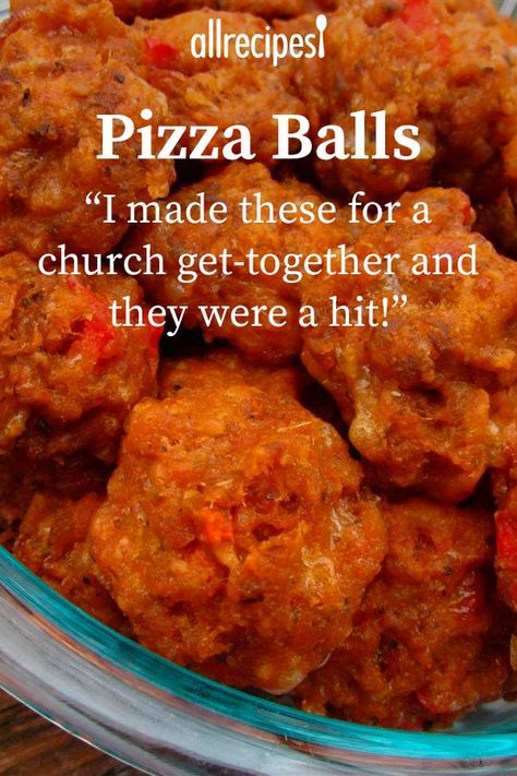 Pizza Balls, Pizza Ball, Sausage Pizza, Appetizers Easy Finger Food, Finger Foods Easy, Best Appetizer Recipes, Bowl Food, Recipes Appetizers And Snacks, Finger Food Appetizers