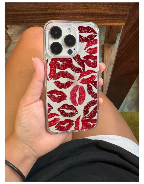 Aesthetic Red Lips Phone Case iPhone 15 14 13 12 11 Pro Max Y2K Kisses Case for iPhone 15 14 13 12 Pro Kiss Mark Clear Case iPhone XS Max SE Iphone 13 Case Y2k, Iphone 15 Pro Max Cases Aesthetic, Iphone 15 Pro Max Case, Lips Phone, Chanel Phone Case, Cherry Girl, Kiss Mark, Red Iphone Case, Red Iphone