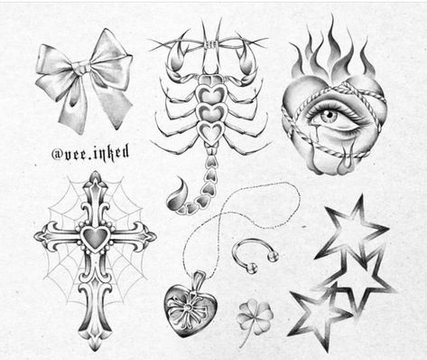 Doodle Tattoo, Cute Tiny Tattoos, Tattoo Style Drawings, Tattoo Portfolio, Tattoo Art Drawings, Tattoo Flash Art, Dream Tattoos, Black Ink Tattoos, Dope Tattoos