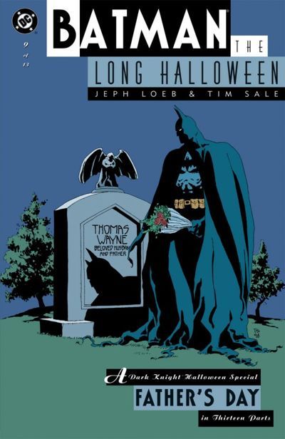 Check out Batman: The Long Halloween #9 on @comiXology Batman Long Halloween, Knight Halloween, Tim Sale, The Long Halloween, Batman The Long Halloween, Bob Kane, I Am Batman, Univers Dc, Batman Artwork