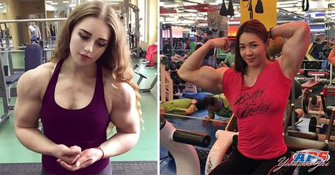 37 Women Before and After Third-Wave Feminism Hit Them - Wow Gallery Women Vs Men, Workout Body, Buff Women, Hot Fitness, Fit Chicks, Muscle Men, Gym Wear, Model Poses, Gym Workout