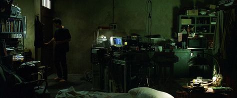 The Matrix Hacker Room, The Matrix 1999, Modern Assassin, Cyberpunk Movies, Neo Matrix, Matrix 1999, Matrix Film, Shutter Island, Mr Robot