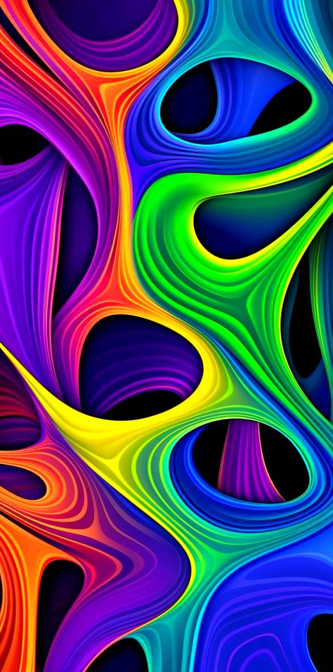 Bright Coloured Wallpaper, Confusion Art, Really Cool Backgrounds, 2023 Wallpapers, Illusion Wallpaper, Story Backgrounds, Optical Illusion Wallpaper, Ios Wallpaper, Cool Pictures For Wallpaper