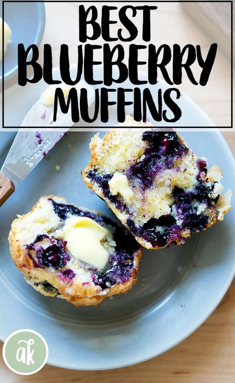 Spring Muffins, Jumbo Blueberry Muffins, Buttermilk Blueberry Muffins, Lemon Blueberry Muffins Recipe, Blueberry Muffin Recipe Easy, Bakery Style Blueberry Muffins, Buttermilk Muffins, Blueberry Muffin Recipe, Homemade Blueberry Muffins