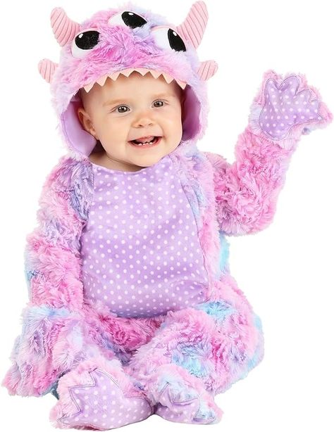 Amazon.com: Fun Costumes Infant Purple and Pink Monster 6/9 Months : Clothing, Shoes & Jewelry Fuzzy Animals, Inner Monster, Minecraft Costumes, Infant Costume, Kiss Costume, Pink Monster, Monster Costume, Sharkboy And Lavagirl, Troll Costume