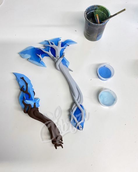 We have already started making props for this duo. 😌 #valorant #valorantprops #valorantcosplay #valorantfanart #valorantart #3dprintedvalorant #3dprops #3dprinting #cosplayideas #fanart #valorantaxe #valorantknife #3dprintingideas #diy #gifts #diygifts #valorantgaia Valorant 3d Print, Spiderman Craft, Valorant Cosplay, Shadow Magic, Combat Armor, 3d Props, Pinterest Diy Crafts, Cosplay Diy, T Art