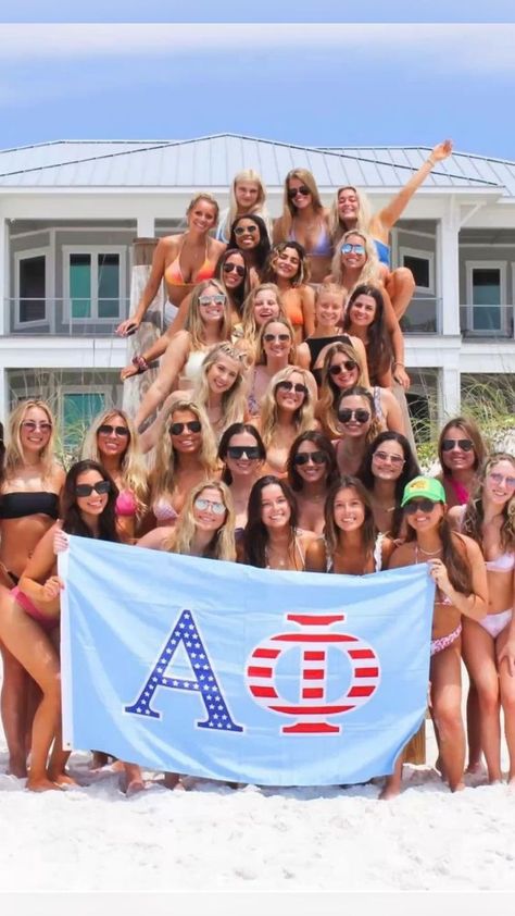 Alpha Phi Graphic, Beach Trip Ideas, Aesthetic Bachelorette Party, Girls Trip Outfits, College Life Aesthetic, Girls Trip Aesthetic, Aesthetic Bachelorette, Girls Trip Ideas, Birthday Pose