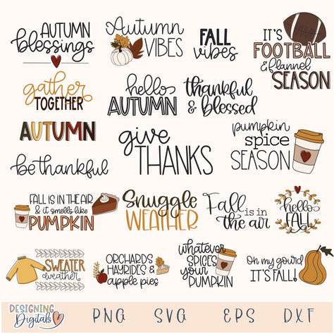 Cute Fall SVG Bundle with 60 graphics & illustrations, perfect for creating fall tshirts, totes, stickers, & more. Fall Tshirt Designs, Fall Tshirts, Funny Autumn, Cute Pumpkins, Fall Stickers, Fall Tshirt, Funny Fall, Autumn Png, Autumn Svg