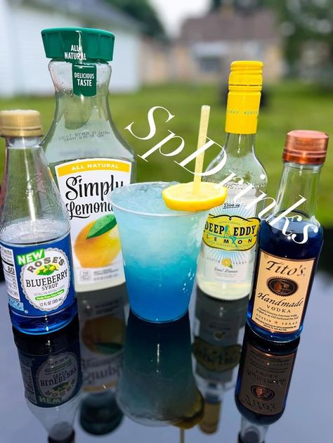 Blueberry Vodka, Simply Lemonade, Blueberry Syrup, Blueberry Lemonade, Lemon Blueberry, Lemonade, All Natural, Vodka, Lemon