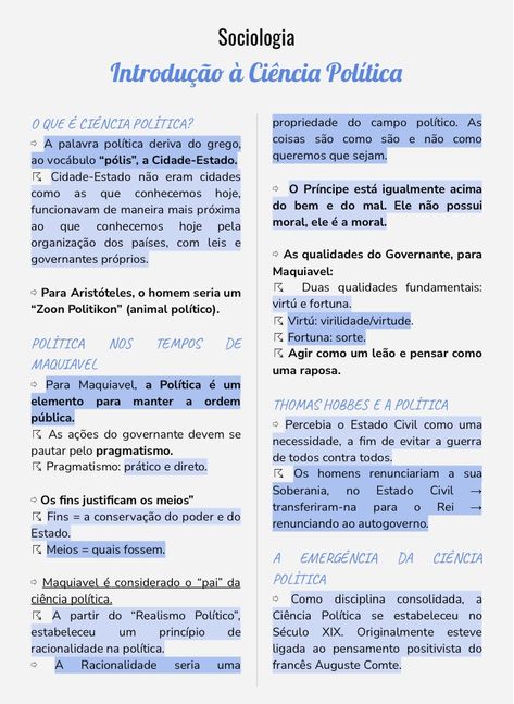 Completo no link: https://www.passeidireto.com/arquivo/109378313 Journalism Career, Study Cards, Study Organization, Law Student, Studying Inspo, Study Time, School Hacks, Sociology, School Notes