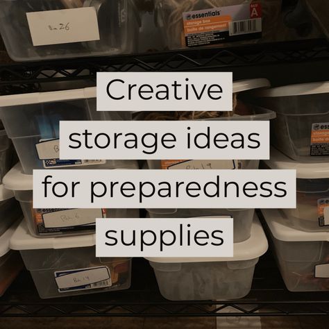 Creative Ways To Store Your Prepping Supplies - Rogue Preparedness Prepping Organization, Prepping Supplies, Emergency Preparedness Food Storage, Closet Units, Prepping Ideas, Amish Living, Emergency Preparedness Food, Emergency Food Storage, Dutch Oven Cooking