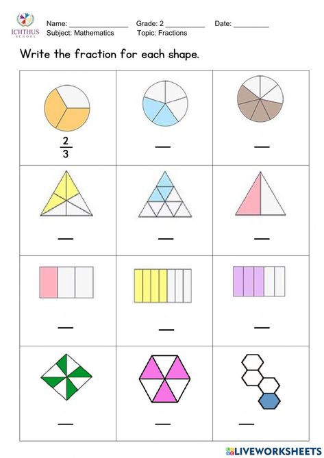 Worksheet On Fractions For Class 6, Fraction Test Grade 3, Teaching Fractions 2nd, Fractions Worksheets 1st Grade, Fractions Worksheets For Grade 2, Fraction Addition Worksheets, Capacity Worksheets, Fraction Worksheet, Math Fractions Worksheets