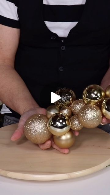 Ramon_at_Home on Instagram: "Learn how to make gorgeous #christmas Ornament clusters for your Christmas tree, wreath or swag. It’s so easy.
.
.
.
#christmastree #christmasdecorations🎄 #christmas #christmas2024" Ornament Cone Tree Christmas Diy, How To Use Old Christmas Balls, Ornament Swag Diy, Chocolate And Gold Christmas Tree, Christmas Heart Decorations, Stringing Christmas Ornaments Together, Ornaments Garland Diy, Ornament Garland Mantle, Christmas Tree With Tulle Garland