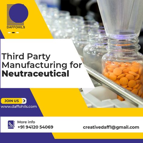 Third Party Manufacturing For Nutraceutical Pharma Companies, We Are One, Keep In Touch, Third Party, India, Range