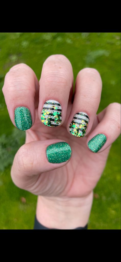 Color Street Total Celt-down, Color Street Nails, Color Street, Nails, Green, Color