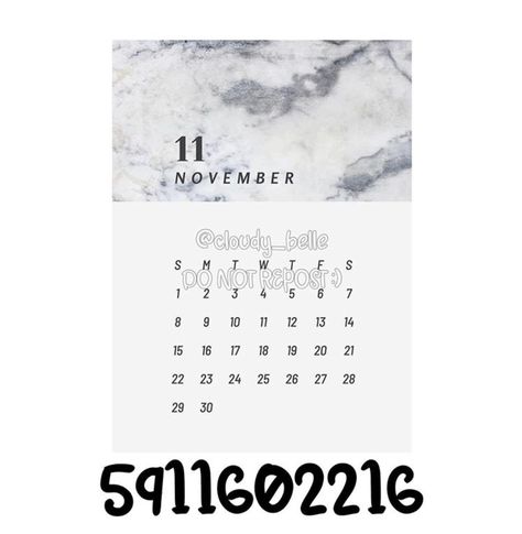 credits to: cloudy_belle on insta :) Berry Ave Calender Codes, Bloxburg Textures, Bloxburg Ipad Decal Codes, Hotel Bloxburg, Cool Instagram Profile Pictures, Bloxburg Pictures, Bloxburg Tips, Aesthetic Bloxburg, Calendar Decal