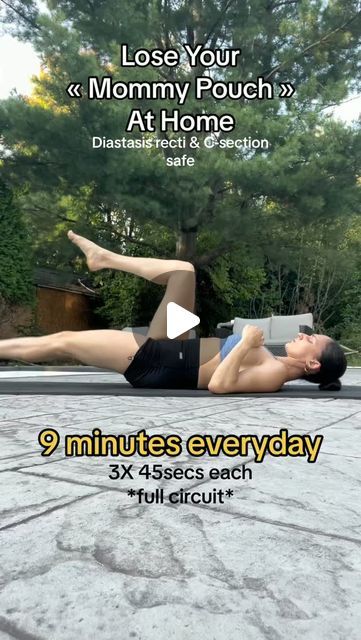 Pouch Workout, Mommy Pooch, Diastasis Recti Exercises, Post Pregnancy Workout, Lower Belly Workout, Pelvic Floor Exercises, Everyday Workout, Eat Better, Post Partum Workout