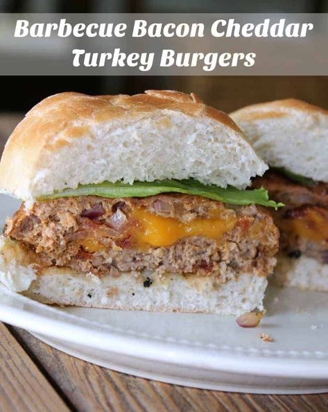 BBQ Turkey Burgers - Organize Yourself Skinny Ground Turkey Burgers, Clean Dinner Recipes, Bbq Turkey, Turkey Burger Recipes, Jimmy Dean, Meal Prep Clean Eating, Dinner With Ground Beef, Cheap Dinner Recipes, Turkey Burgers